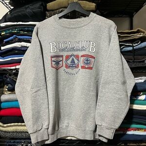 Vintage Gildan Gray Crewneck Sweater